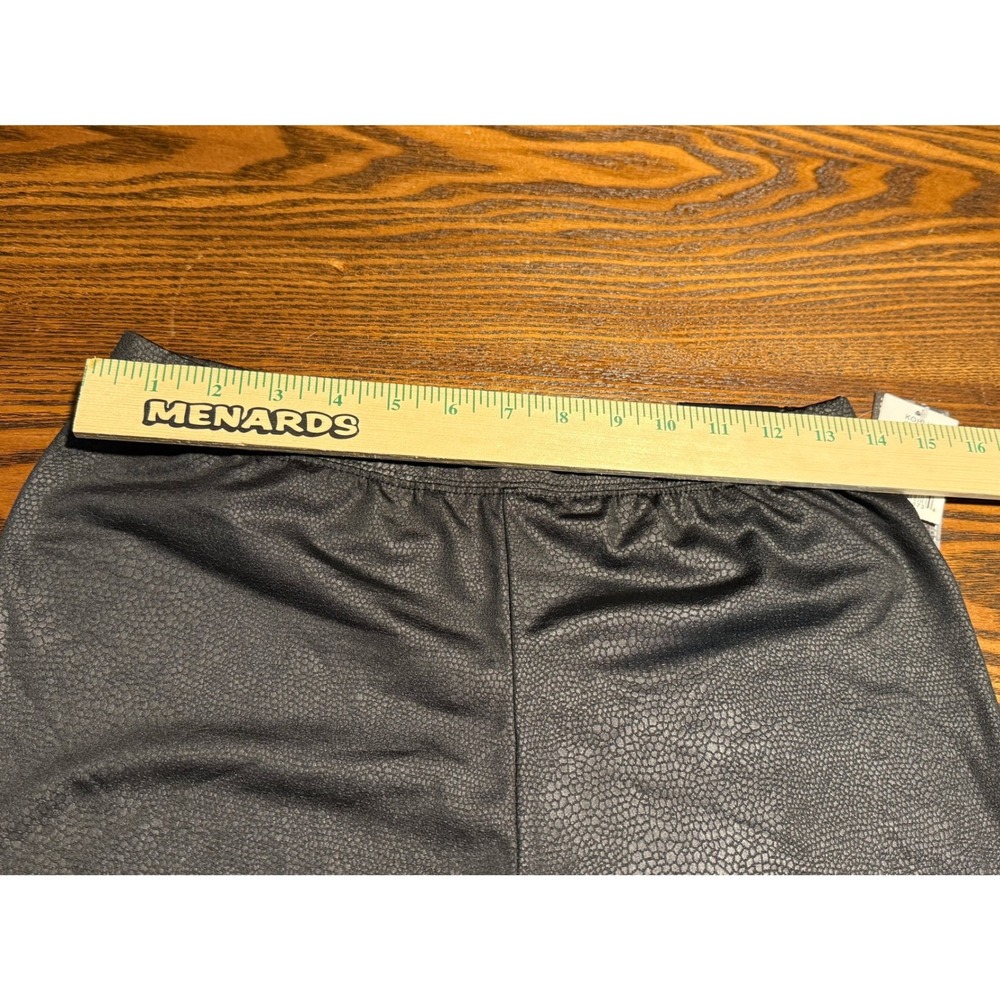 NWT Eye Candy Black Pebble Texture Leggings Pants Women's Size L - Picture 8 of 14